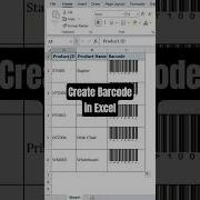 Excel Hack Turn Product IDs Into Barcodes In Seconds