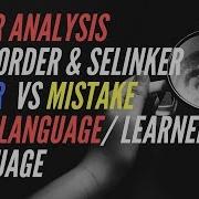 Error Analysis