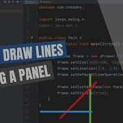 How To DRAW LINES In JFrame Using Java