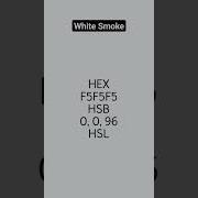 HTML Color Code White Smoke HEX Codes Hsl Hexadecimal Html