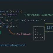 JavaScript Display Patterns Using Recursion