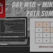 LeetCode 30 Day Challenge Day 18 Minimum Path Sum