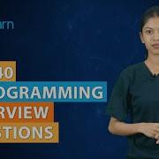 Top 40 C Programming Interview Questions C Programming Interview Questions And Answers Simplilearn