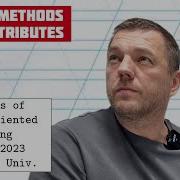 The Pain Of OOP Lecture 2 Static Methods And Attributes Object Oriented Programming Crash Course