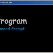 Run C Program In Command Prompt
