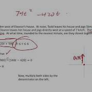MCV4U Example 10 From 3 020 Minimum Distance Between Runners Optimization