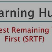 Shortest Remaining Time First SRTF Made Very Easy