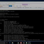 Compile Java Program Via Command Prompt