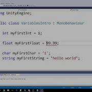 C Programming With Unity Part 1 Variables