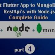 Part 4 Building RestApi Node Js And Flutter With MongoDB