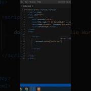 Hello World Using Document Write Function JavaScript Output Shorts Coding
