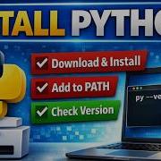 How To Install Python On Windows Add Python To PATH Check Version