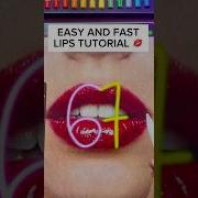 Easy And Fast LIPS Tutorial For Beginners Drawing Lips Drawingtutorial Easydrawing Art