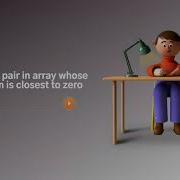 Find Pair In Array Whose Sum Is Closest To 0 Array Interview Prep In Hindi