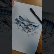 Let S Draw A Building With Curves Architecturedrawing Sketch Drawing Architecture Drawing Art