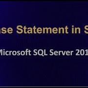 Case Statement In SQL