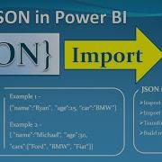 Power BI Import Basic To Advance Nested JSON