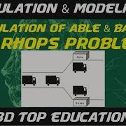 Simulation Of Able Baker Carhop Problem Double Server Simulation Simulation And Modeling 2020