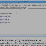 9 B For Loops Password Limiting Tries Of User
