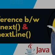 Difference B W Next NextLine Methods Scanner Class Javaprogramming Java Javatutorial