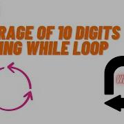 Python Program To Find The Average Of 10 Number Using While Loop