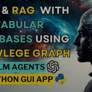 Chat And RAG With Tabular Databases Using Knowledge Graph And LLM Agents