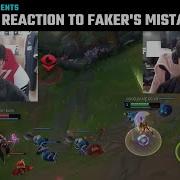 Chovy S Cute Reaction To Faker S Mistake T1 Stream Moments T1 Cute Moments