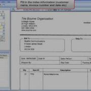 Indexing Documents In Scan And Document Manager