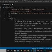 Program In Python To Print Fibonacci Series Upto N Terms How To Print Fibonacci Series In Python