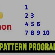 Python Pattern Programs Floyd S Triangle Printing Numbers In Right Triangle Shape