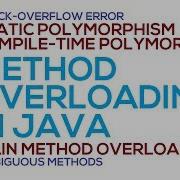 44 Method Overloading In Java Hindi Urdu