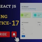 Money Manager Coding Practice 17 REACT JS NxtWave CCBP 4 0