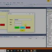 How To Connect SQL SERVER Database With Visual Studio 2015 Part 3