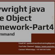 Playwright Java Page Object Framework Part4