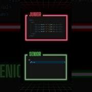 Junior Vs Senior Developer HTML Coding Speed Shorts Designsynth Coding Webdesign Htmlcss