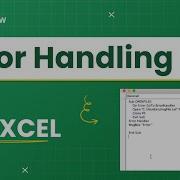 Fix VBA Error In Excel Error Handling And Debugging Technique
