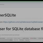 Another SQLite Browser SQL