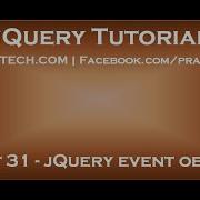JQuery Event Object
