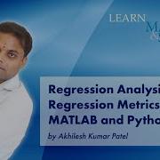 Compare Regression And Its Metrics In MATLAB And Python