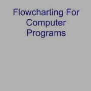 Flowcharting Part 0