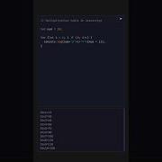 Multiplication Table In JavaScript Javascript Javascriptbasic Programming