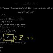 Finite Fields Are Splitting Fields