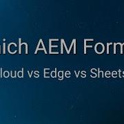 AEM Forms против Edge Delivery Forms как выбрать правильную архитектуру для работы с формами