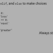 Python Episode 3 Control Flow
