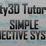 Unity 4 Creating A Simple Objective System JavaScript