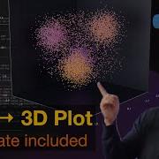 Blender 4 X Python превращаем любой CSV файл в кинематографическую 3D диаграмму рассеяния