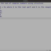 Program To Add Complex Numbers Using Structures Module 4 EST 102 Programming In C