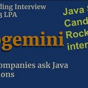 Capgemini Java 8 Interview Candidate Rocked The Interview