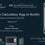 1 Build A Tip Calculator App In Kotlin First Session Native Android Tutorial