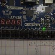 Verilog Basys3 4 Bit Adder